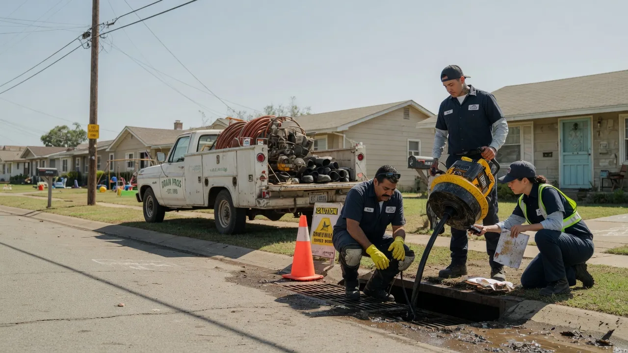 Drain Cleaning in Crockett, TX near me